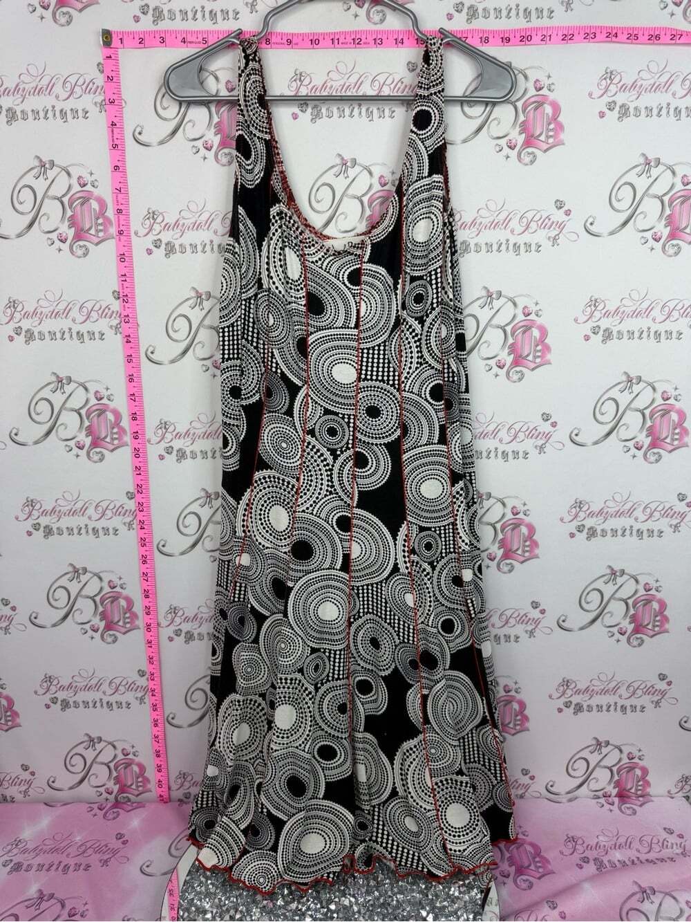 Joseph Ribkoff Black and White Geometric Maxi Dress